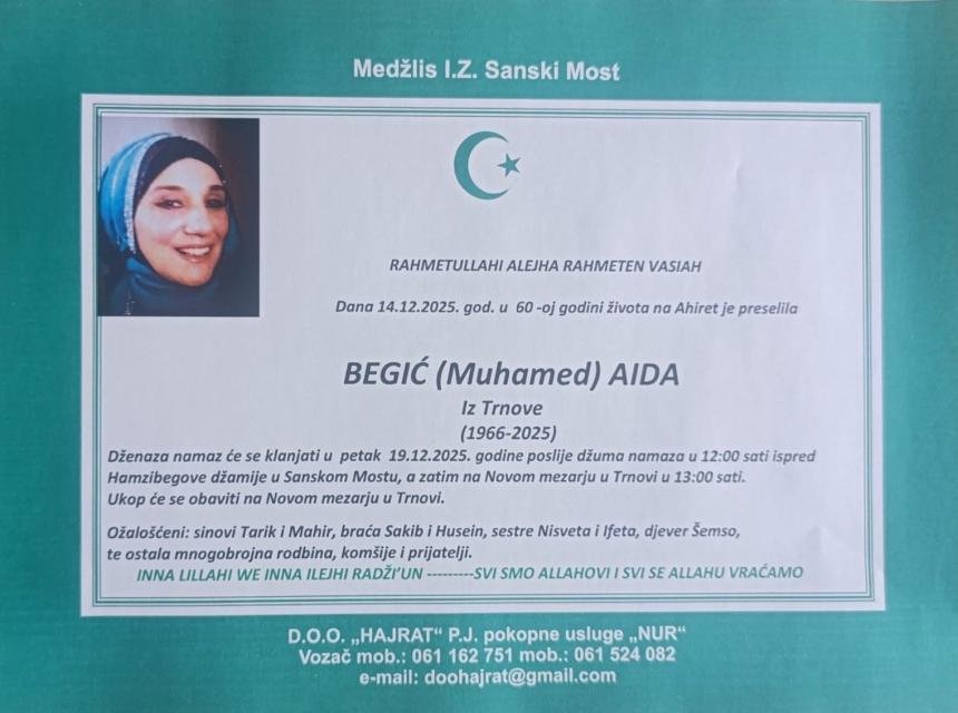 Begić (Muhamed) Aida