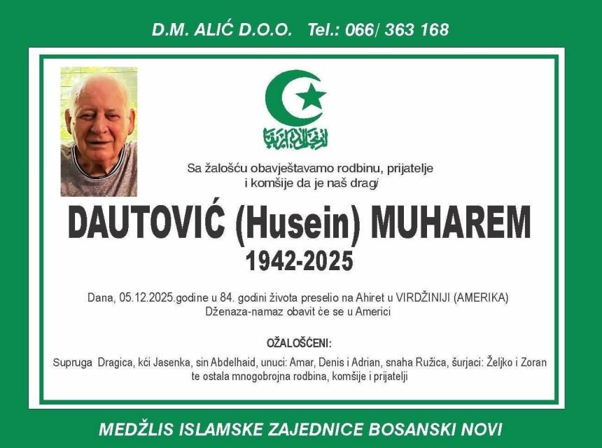 Dautović (Husein) Muharem