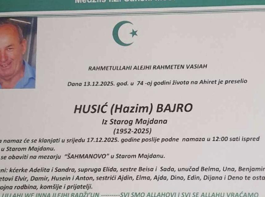 Husić (Hazim) Bajro