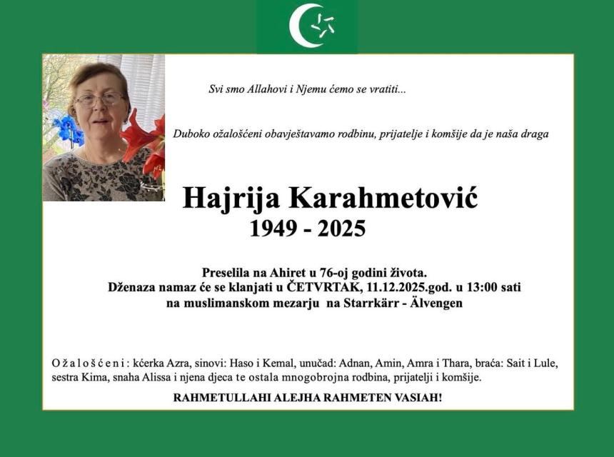 Hajrija Karahmetović