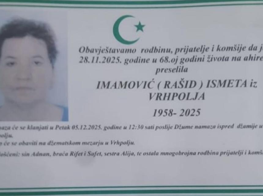 Imamović (Rašid) Ismeta