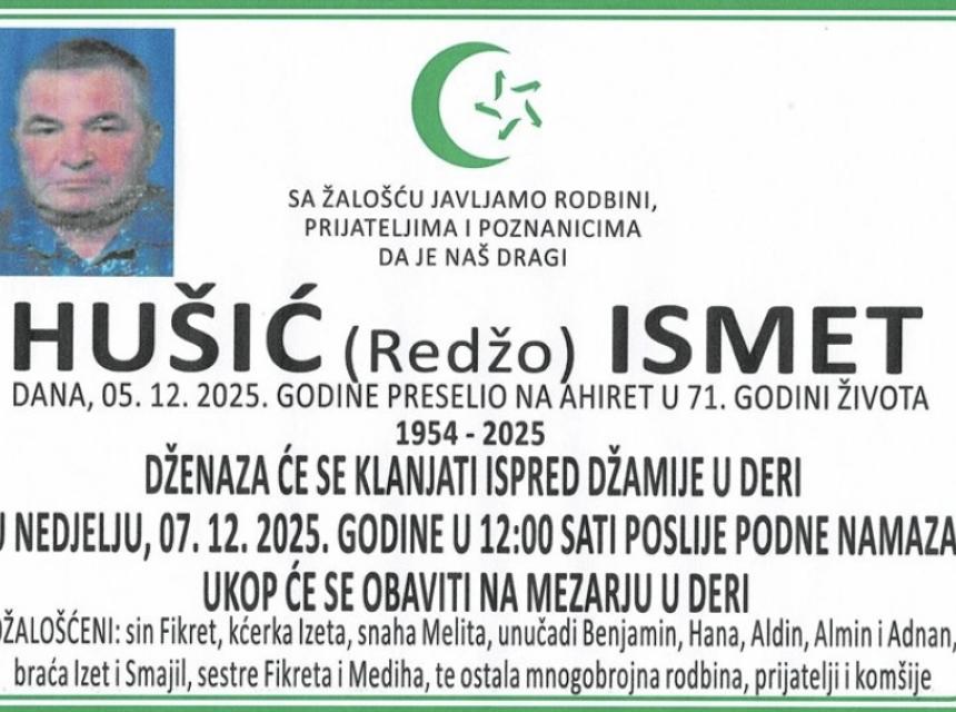 Hušić (Redžo) Ismet