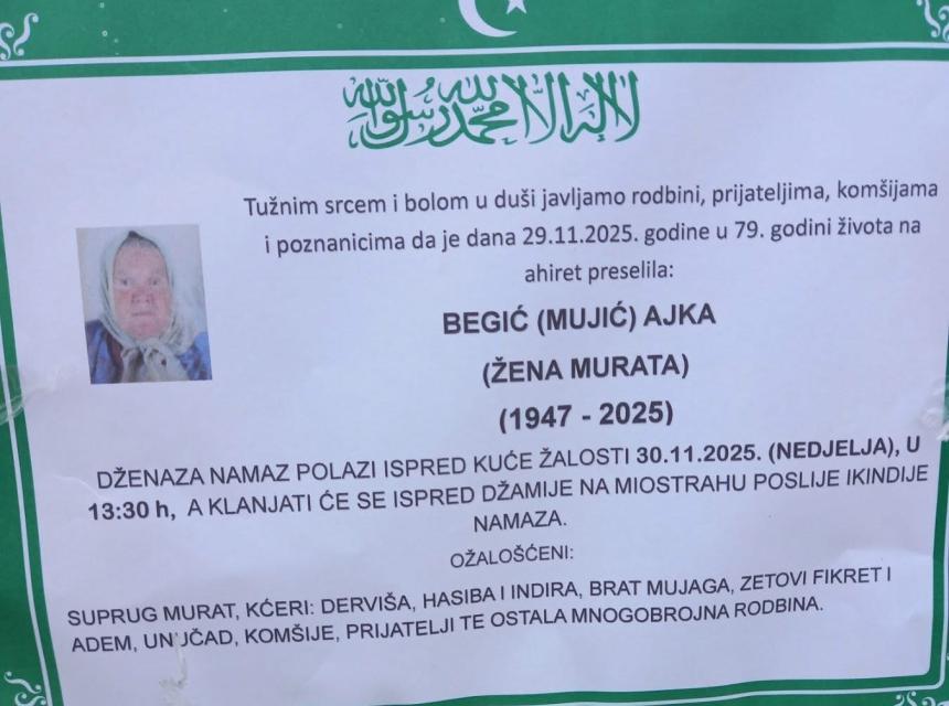 Begić (Mujić) Ajka