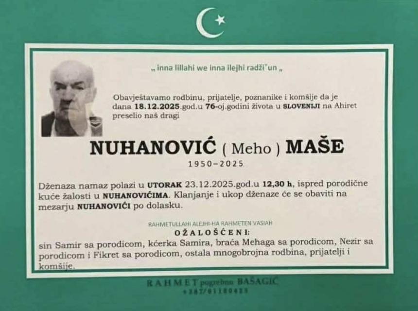 Nuhanović (Meho) Ma&scaron;e