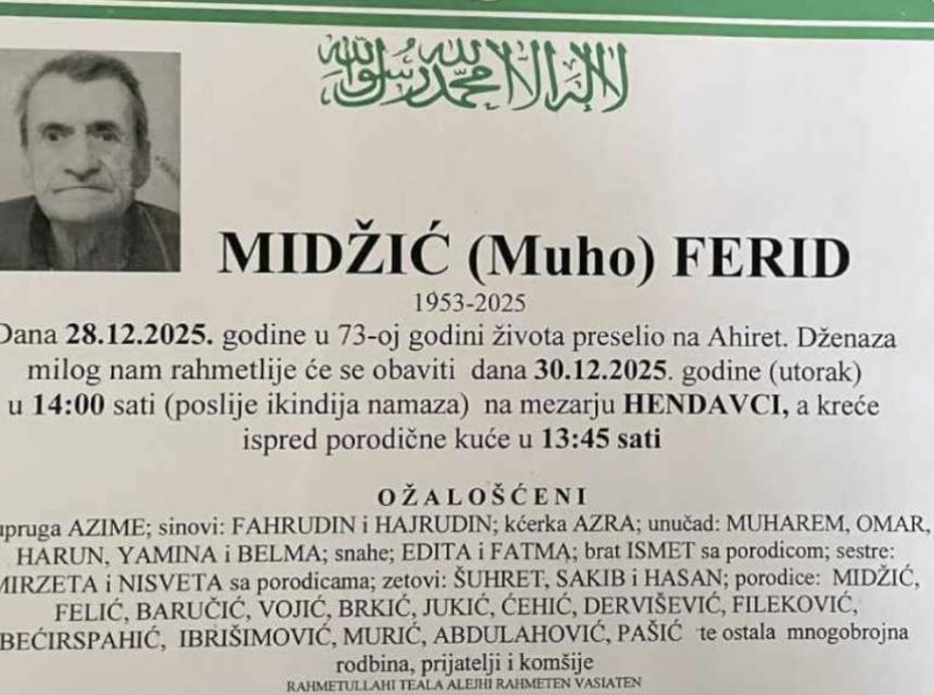 MIDŽIĆ (Muho) Ferid