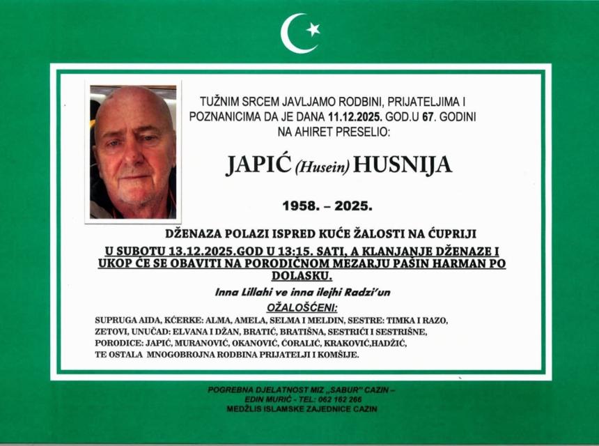 Japić (Husein) Husnija