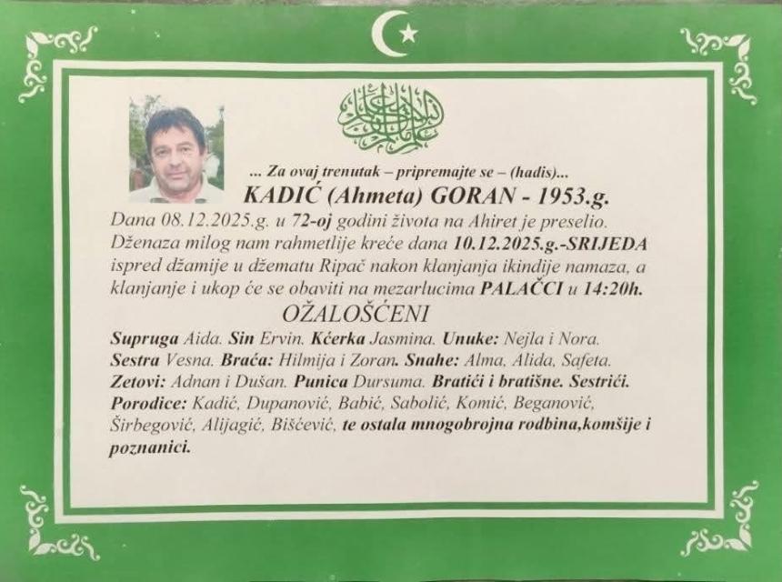 Kadić (Ahmeta) Goran
