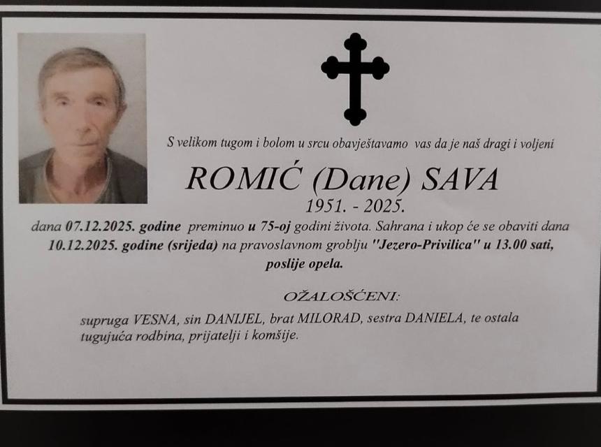 Romić (Dane) Sava