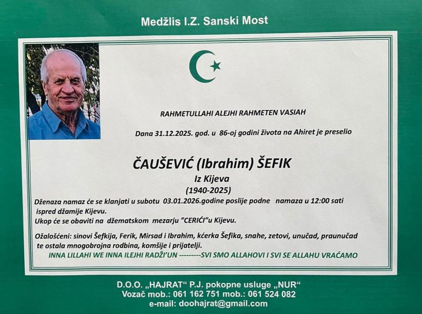 Čau&scaron;ević (Ibrahim) &Scaron;efik