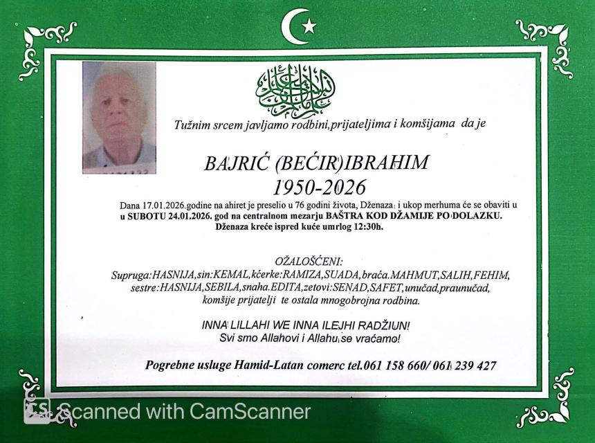 Bajrić (Bećir) Ibrahim