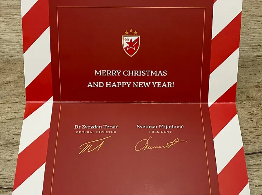 čestitka crvena zvezda