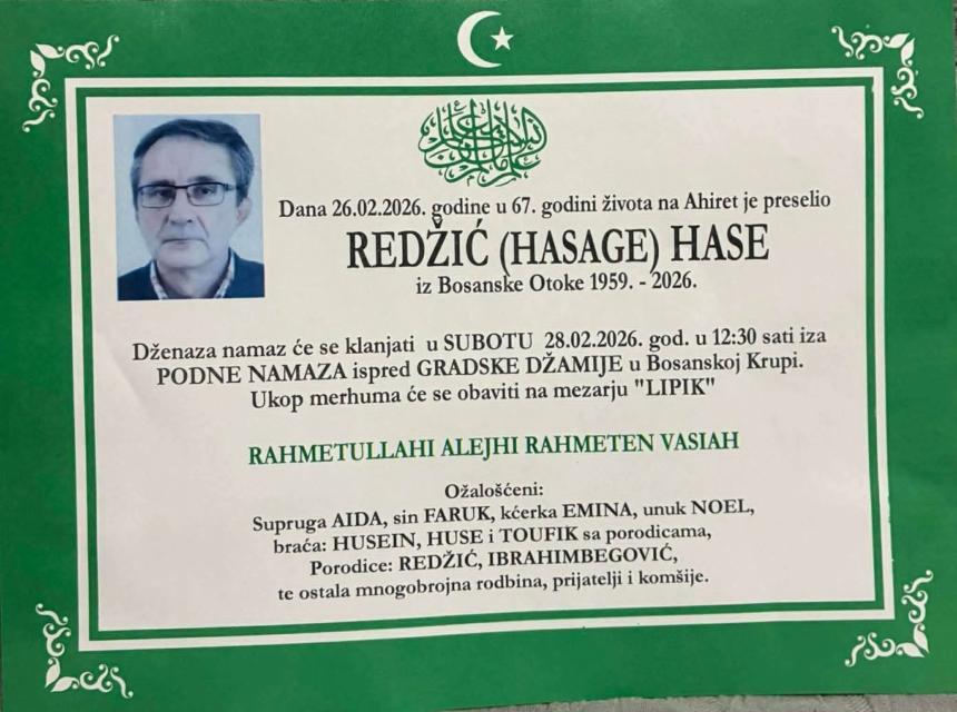 Redžić (Hasage) Hase