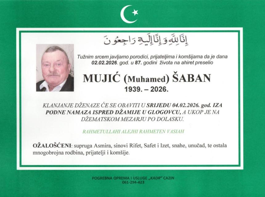 Mujić (Muhamed) &Scaron;aban
