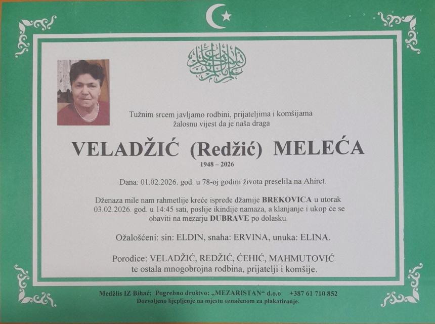 Veladžić (Redžić) Meleća
