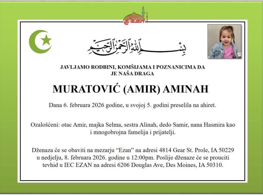 Muratović (Amir) Aminah