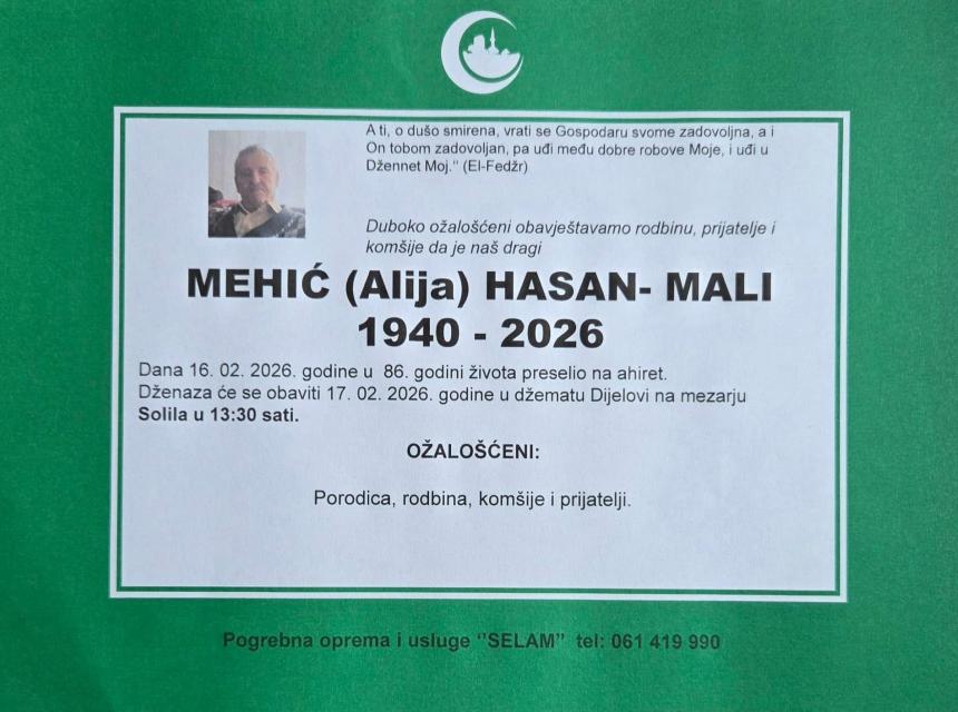 Mehić (Alija) Hasan-Mali