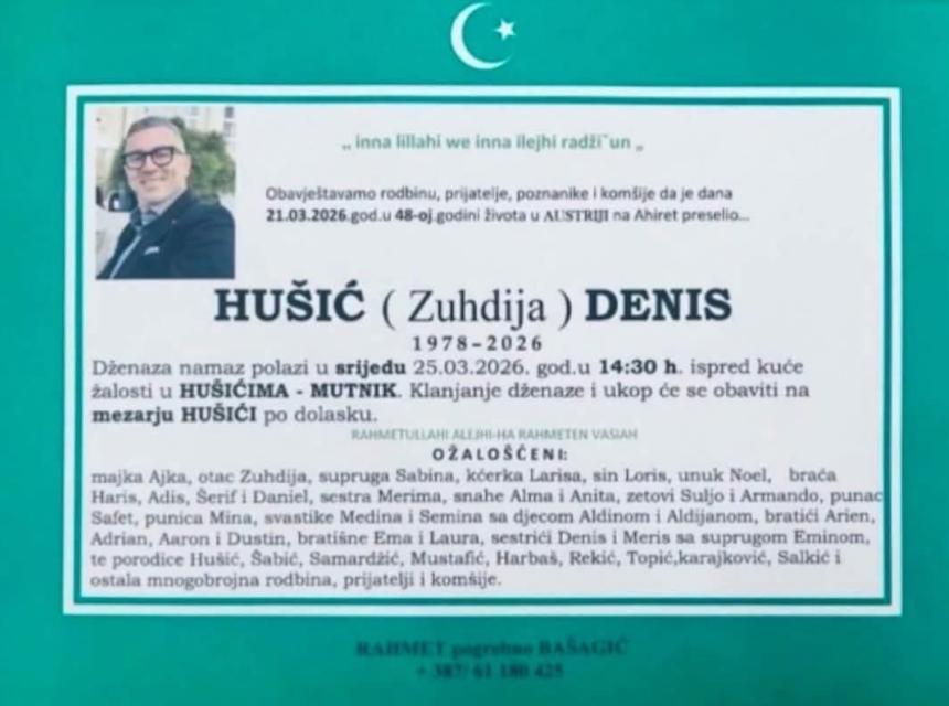 Hu&scaron;ić (Zuhdija) Denis