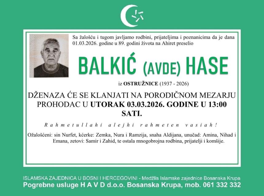 Balkić (Avde) Hase
