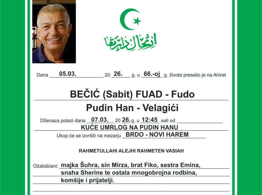 Bečić (Sabit) Fuad &ndash; Fudo