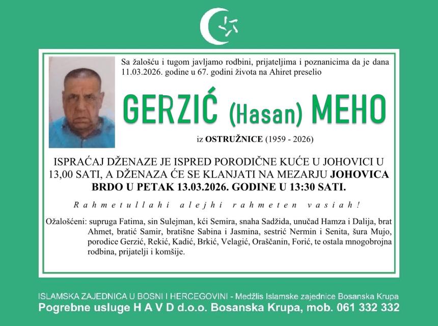Gerzić (Hasan) Meho