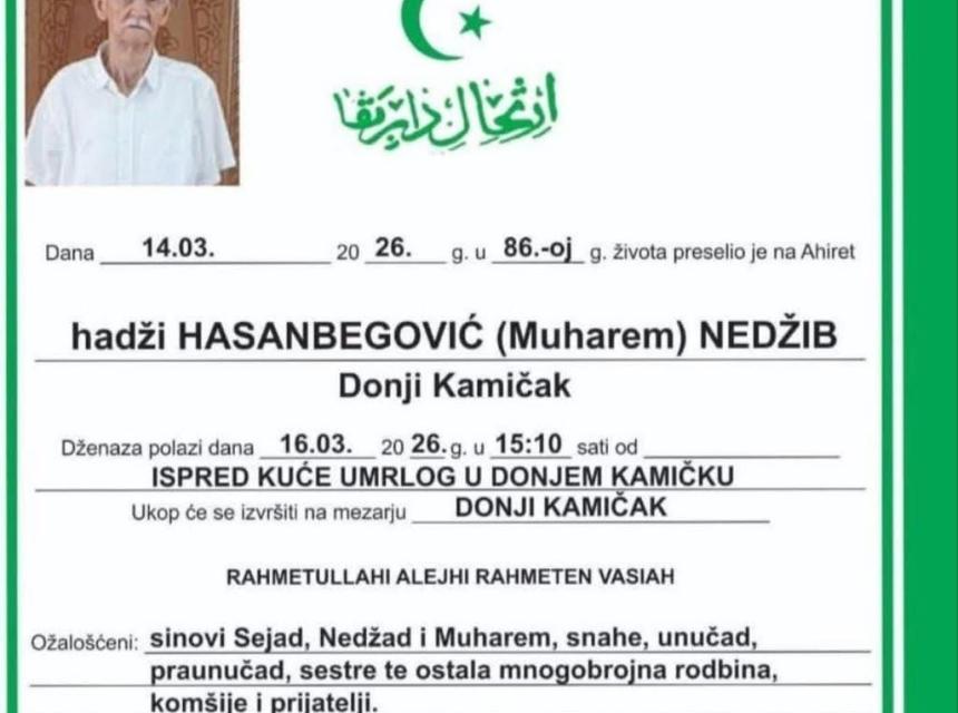 Hadži Hasanbegović (Muharem) Nedžib