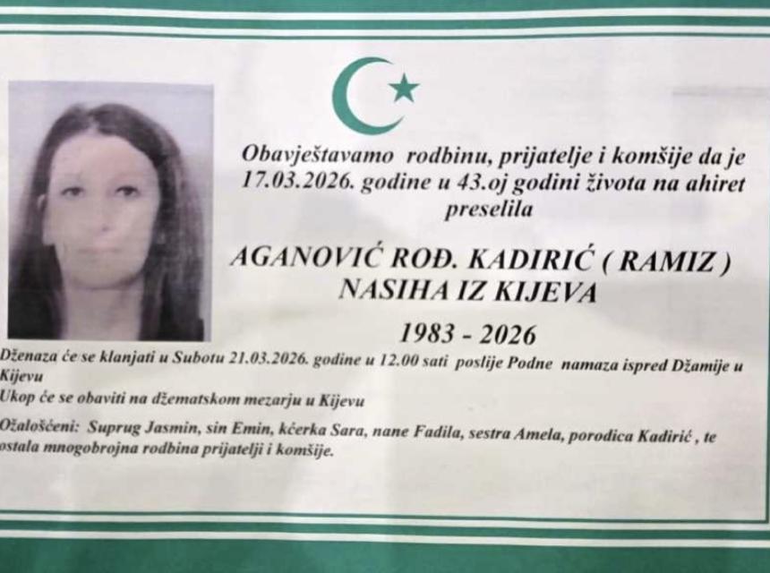 Aganović rođ. Kadirić (Ramiz) Nasiha 