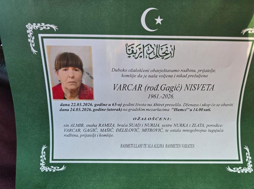 Varcar (rođ. Gagić) Nisveta