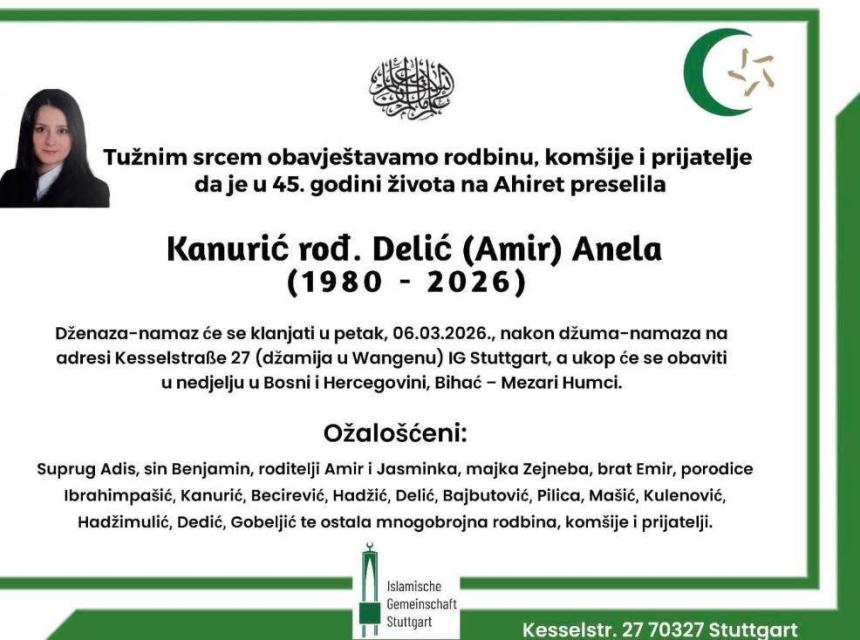 Kanurić rođ. Delić (Amir) Anela