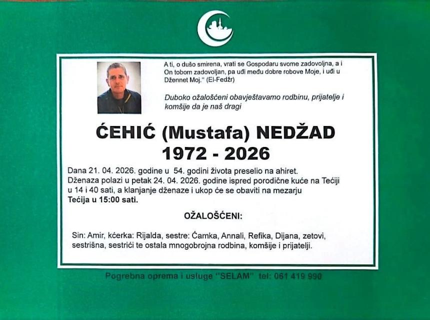 Čehić (Mustafa) Nedžad