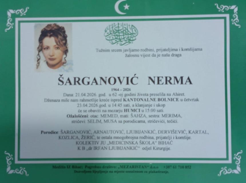 &Scaron;arganović Nerma