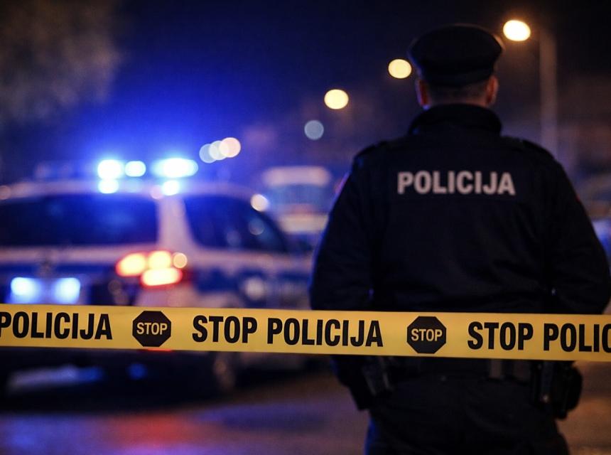 Policija ilustracija cazinnet