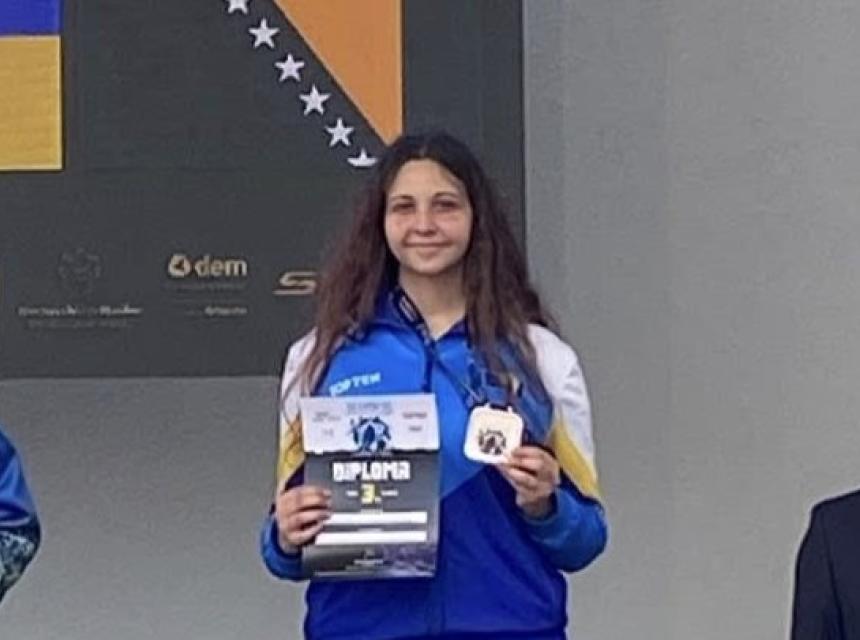 Bronza koja sjaji zlatnim sjajem: Nedžla Hamidović ponos Bihaća i Unsko-sanskog kantona