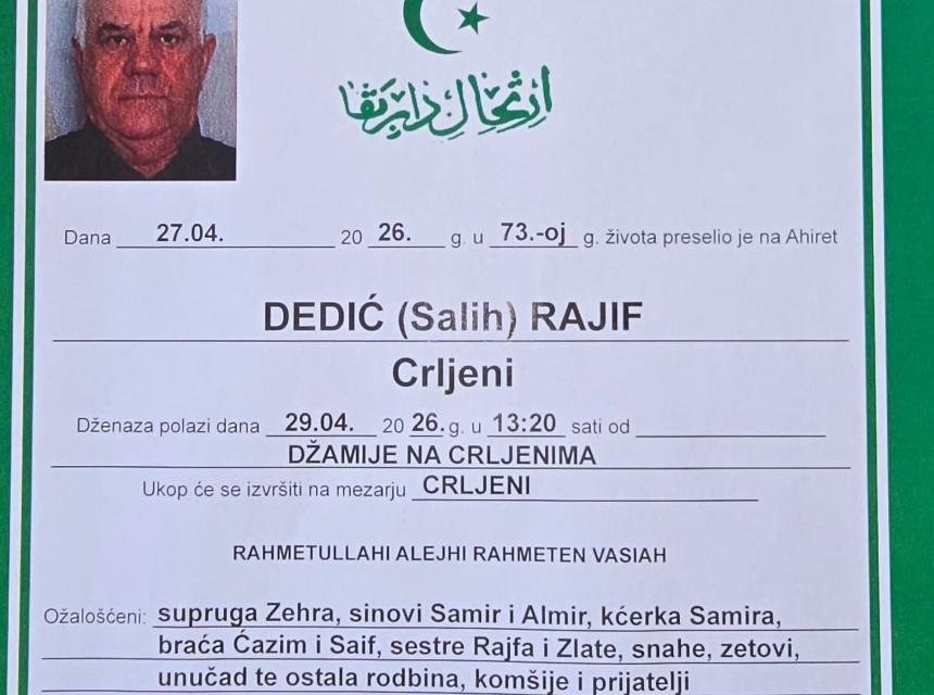 Dedić (Salih) Rajif