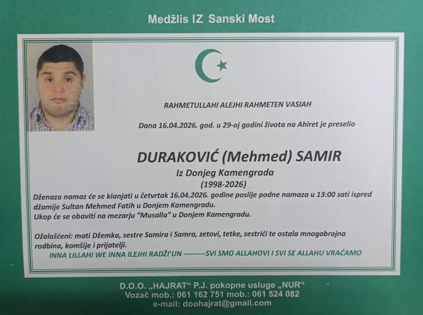 Duraković (Mehmed) Samir