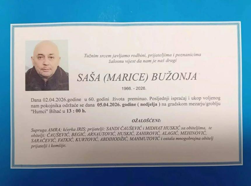 Sa&scaron;a (Marice) Bužonja