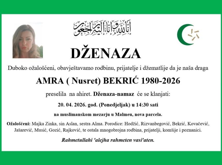Amra (Nusret) Bekrić 
