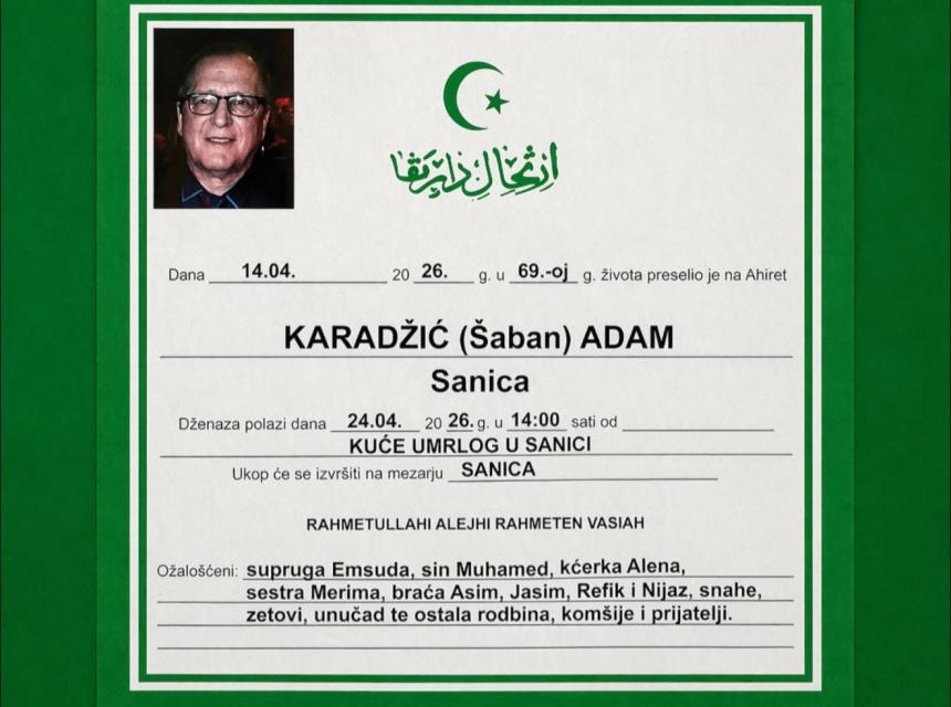 Karadžić (&Scaron;aban) Adam