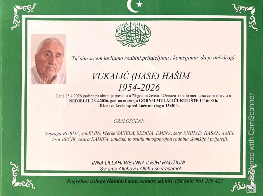 Vukalić (Hase) Ha&scaron;im