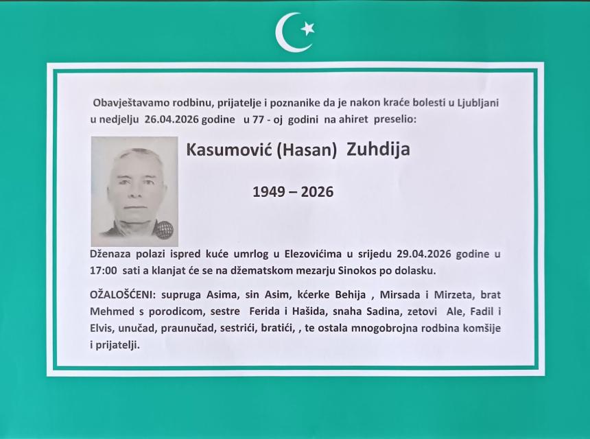 Kasumović (Hasan) Zuhdija
