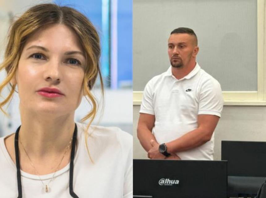 Nina Jovanović i roditelji male Džene Gadžun. Screenshot