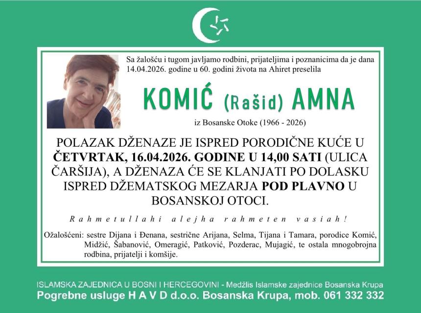 Komić (Ra&scaron;id) Amna