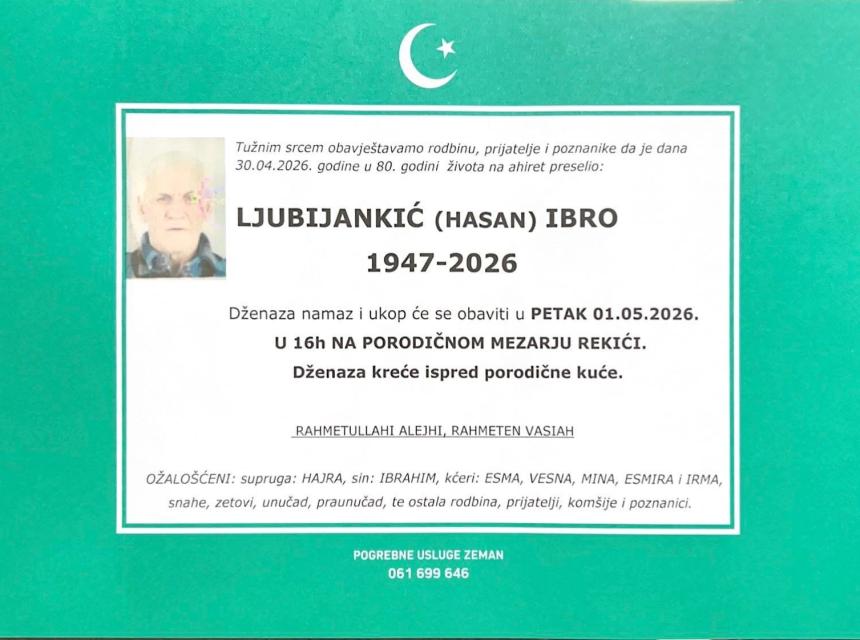 Ljubijankić (Hasan) Ibro