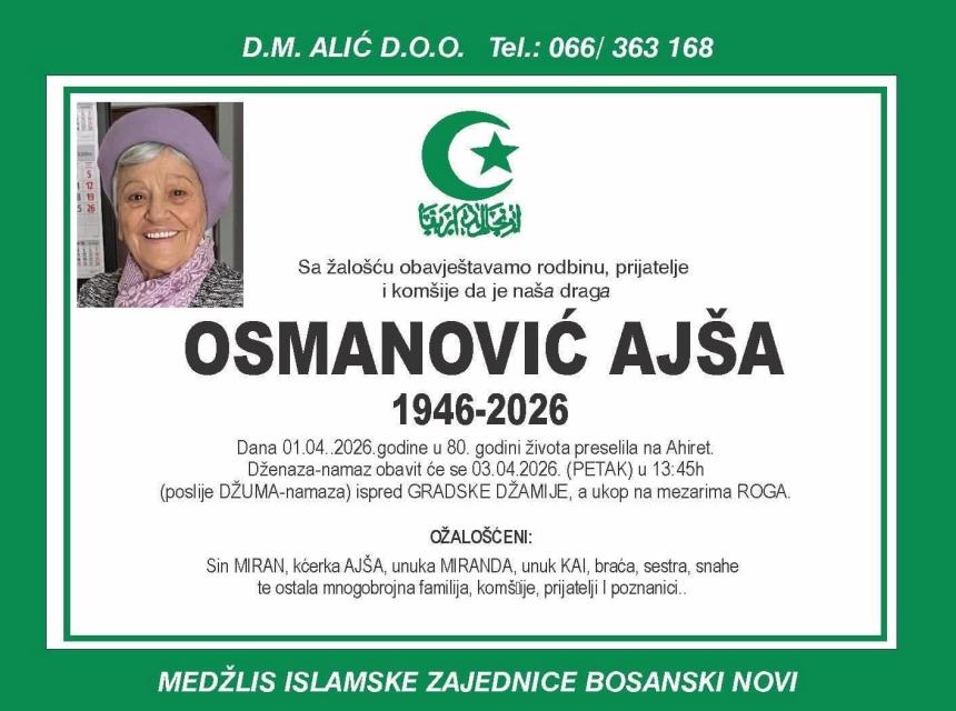 Osmanović Aj&scaron;a