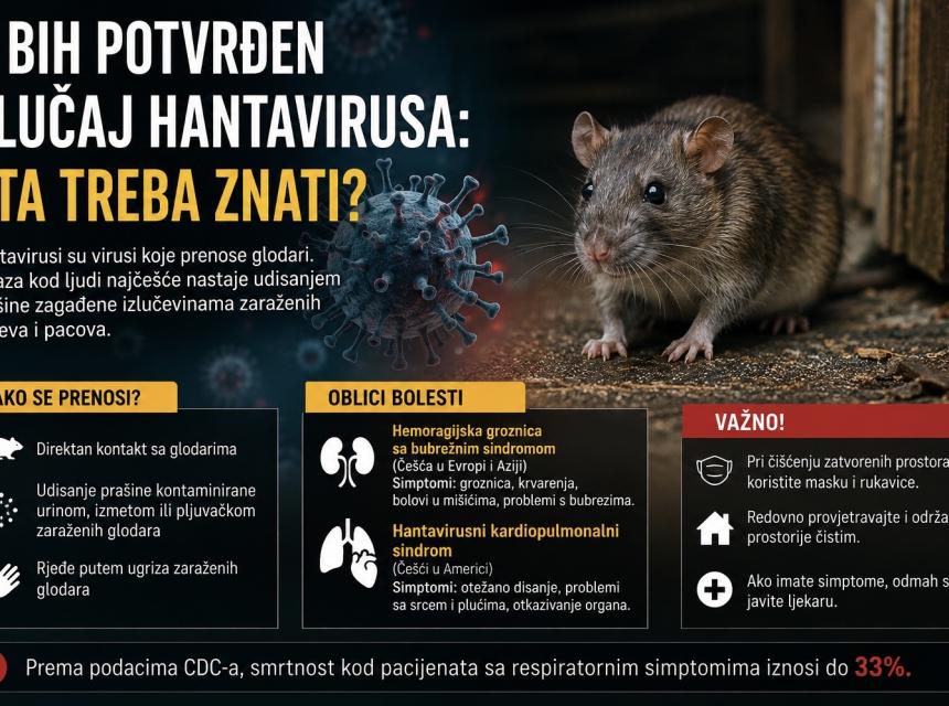 Hanta virus Ilustracija Cazinnet