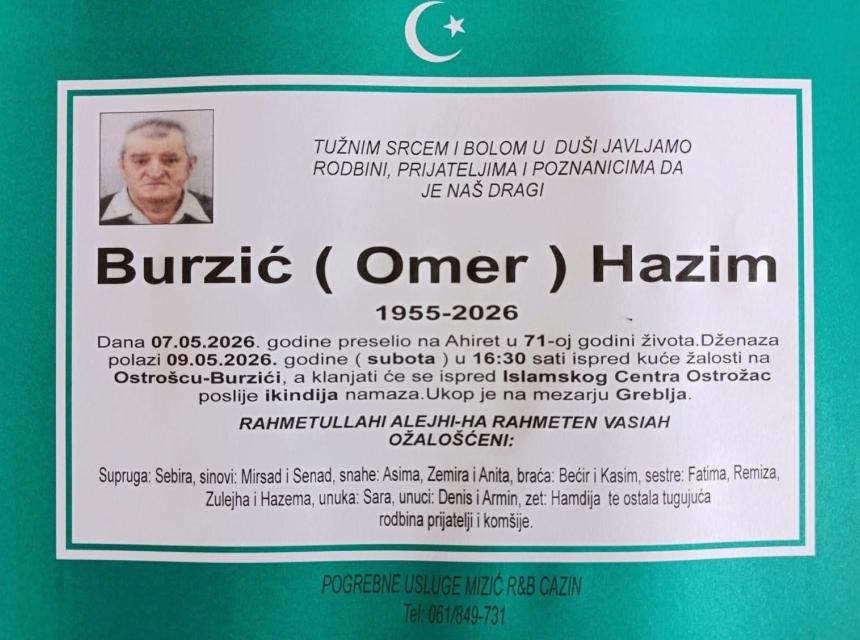 Burzić ( Omer ) Hazim