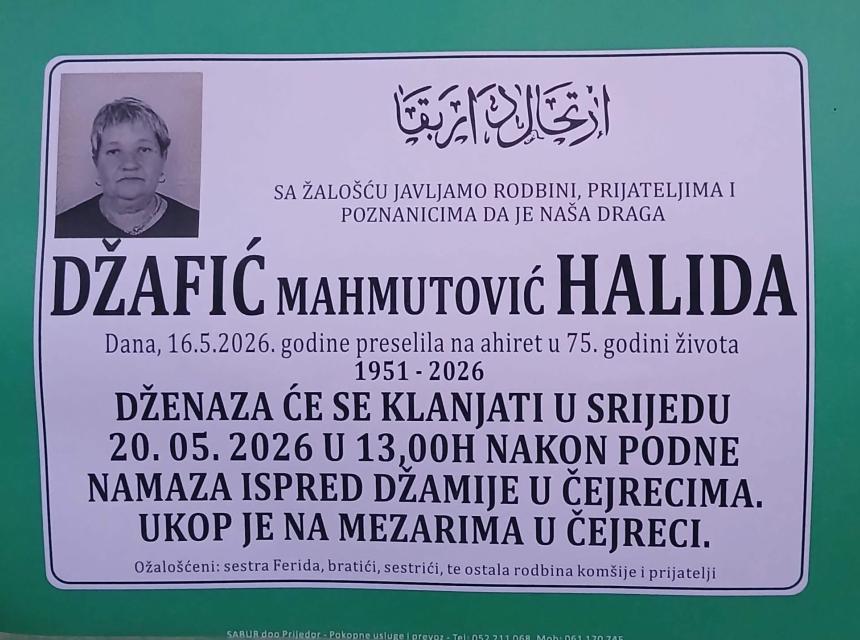 Džafić Mahmutović Halida