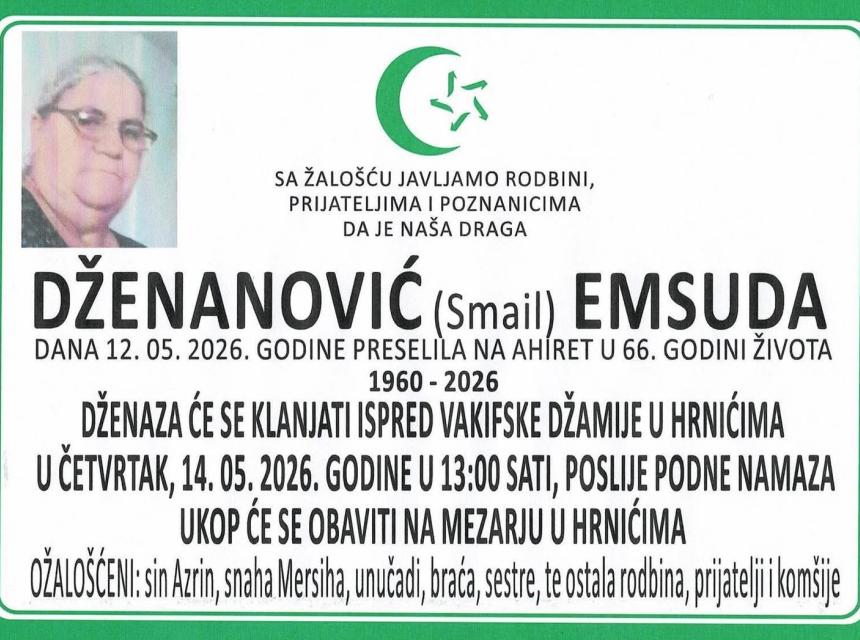 Dženanović (Smail) Emsuda