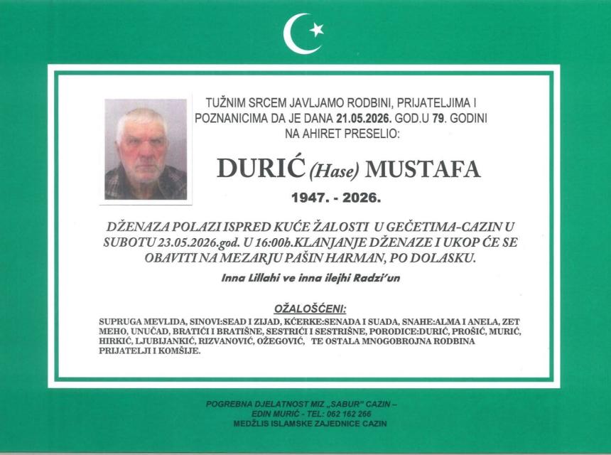Durić (Hase) Mustafa