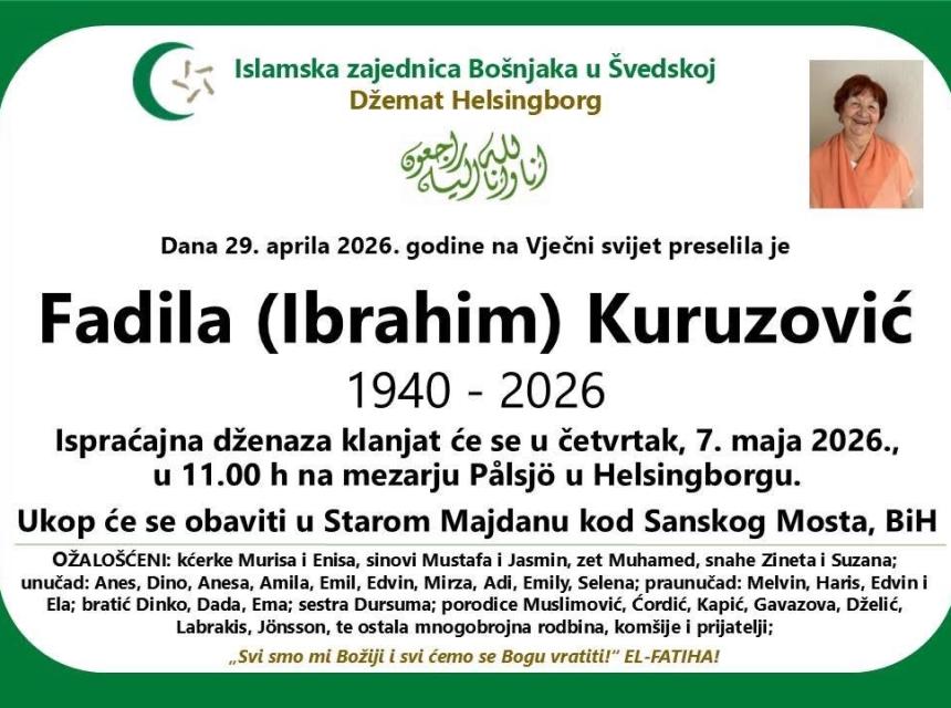 Fadila (Ibrahim) Kuruzović