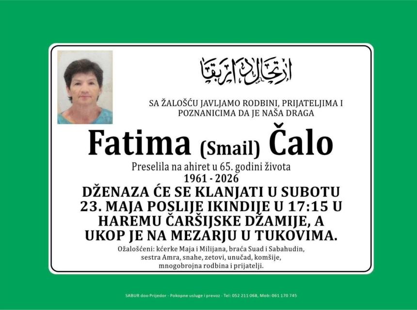 Fatima (Smail) Čalo